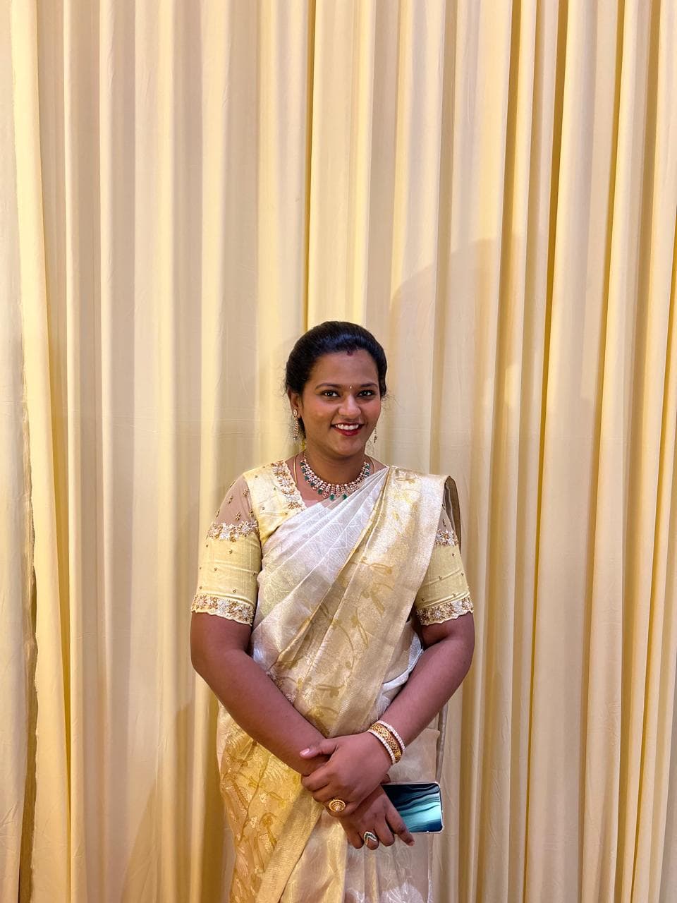 Luxury Makeup, Hair Styling, and Sari Draping Services