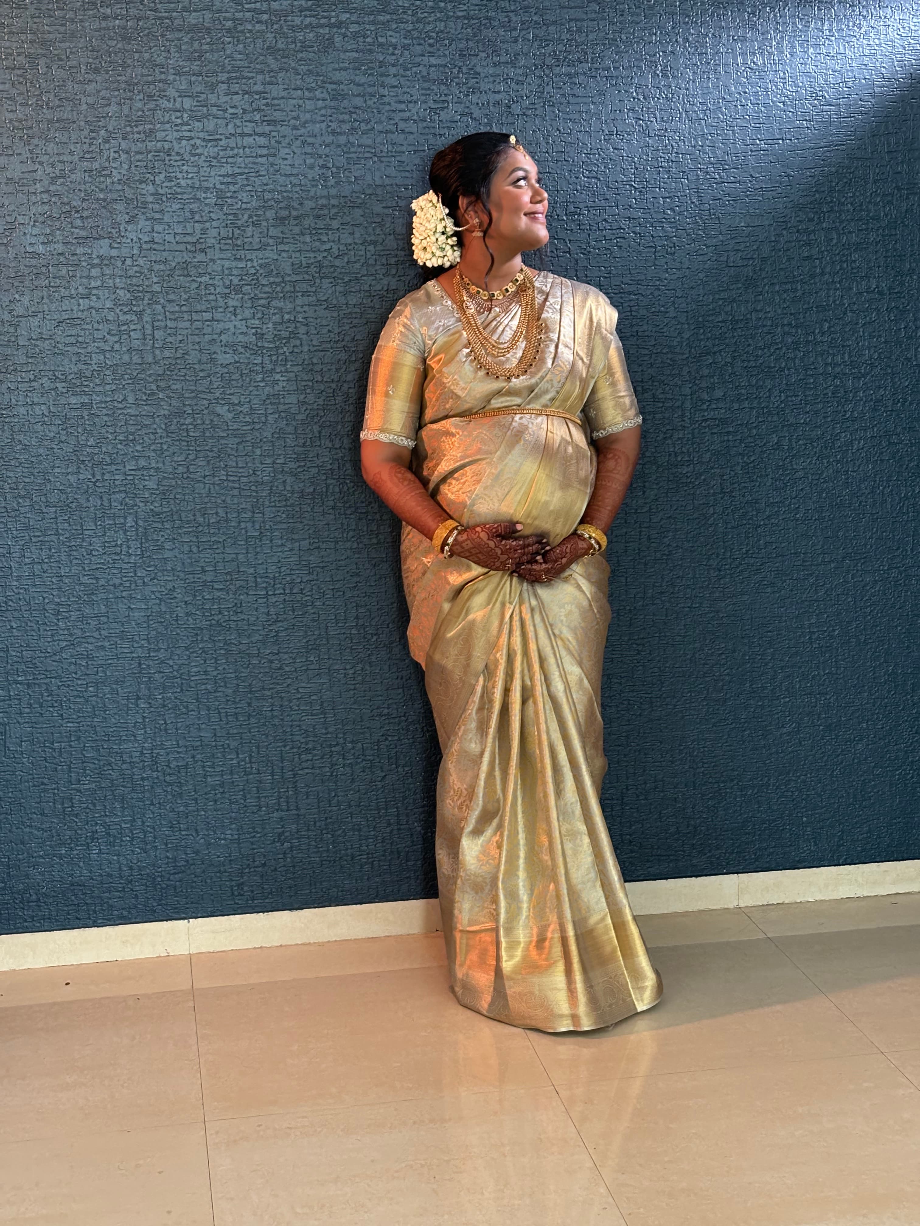 Luxury muhurtham look