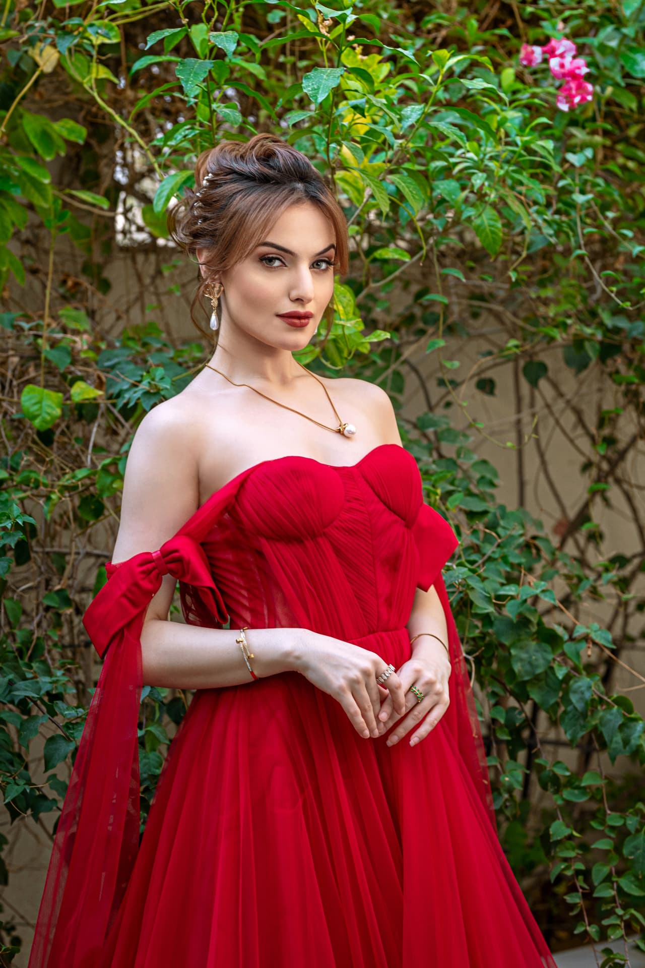 Luxury bridesmaid