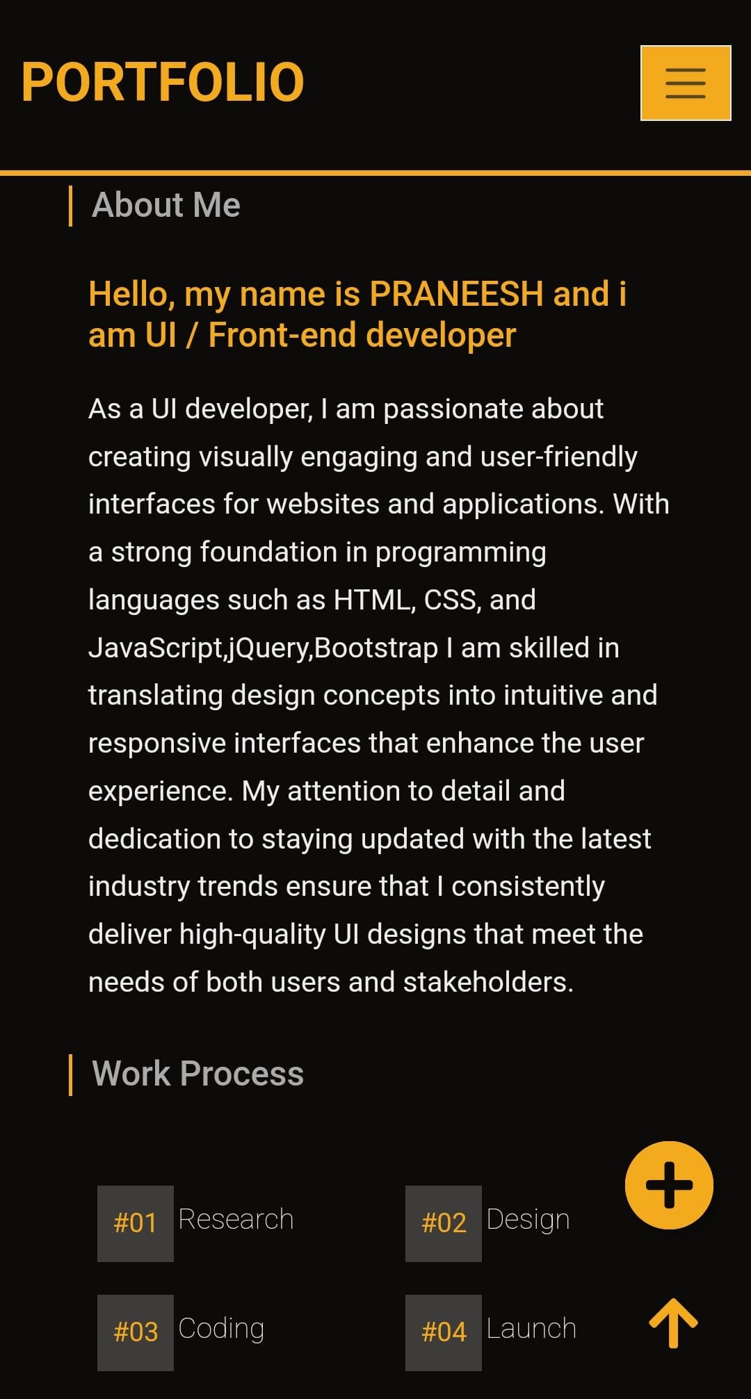 Front end developer, UI Developer